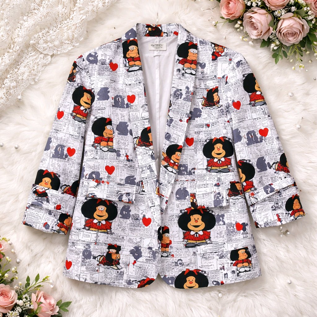 Blazer sublimado, Mafalda Historietas